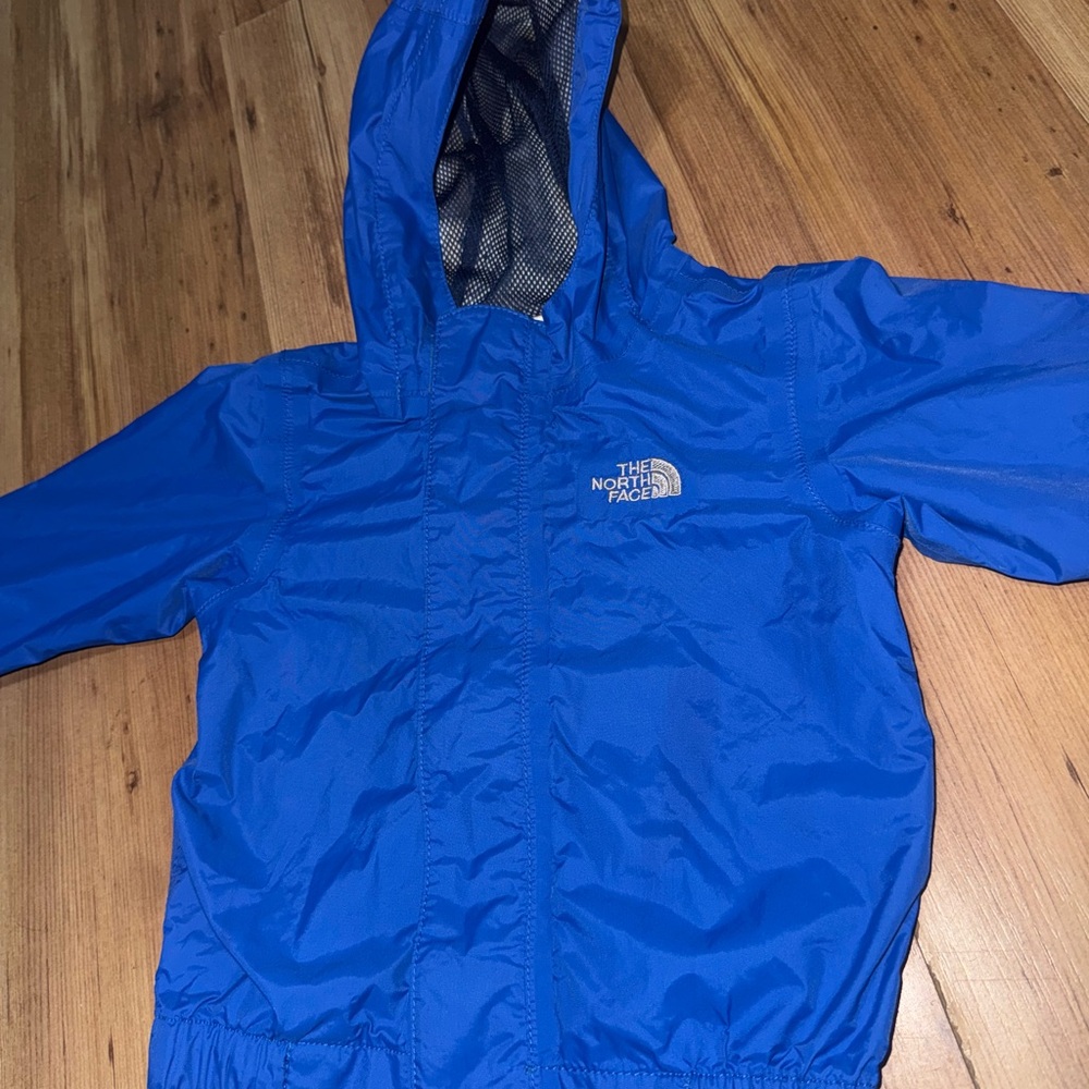 The North Face Kids Bright Blue Raincoat